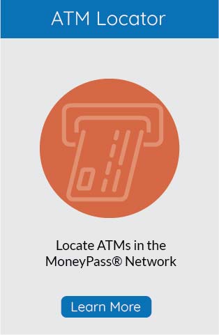 Locate ATMs in the MoneyPass Network and click to learn more